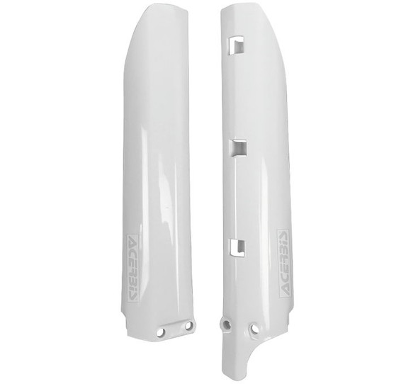 Acerbis Fork Covers for Yamaha White 2404730002
