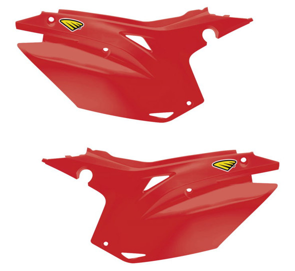 Cycra Side Number Plates for Honda Red 1CYC-2896-33