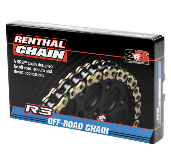 Renthal R3-3 - MX SRS 520 Sealed Chain Gold 520 C416