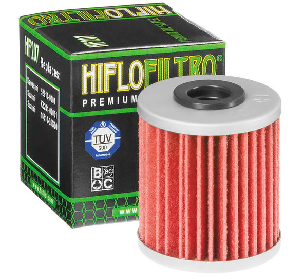 Hiflofiltro Oil Filters Black HF207