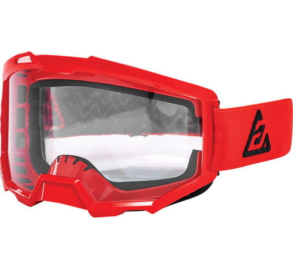 Answer Racing Youth Apex 1 Goggle Red/Black Youth 0408-2888-3800