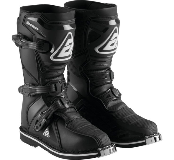 Answer Racing Youth AR1 Race Boots Black Youth 1 0410-2304-0101