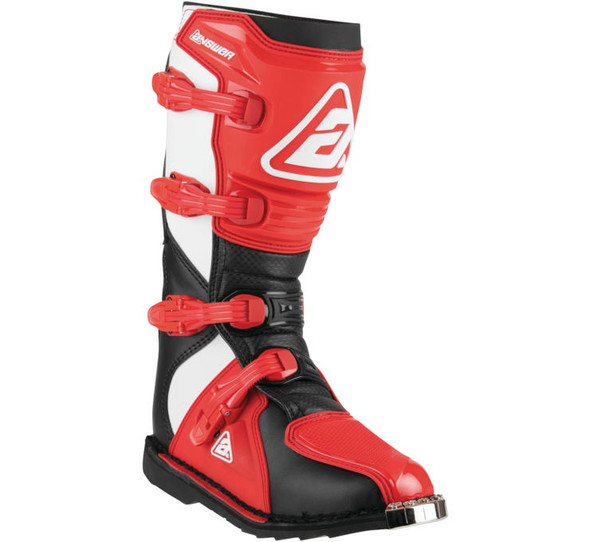 Answer Racing AR1 Race Boots Black/ Red 7 446625