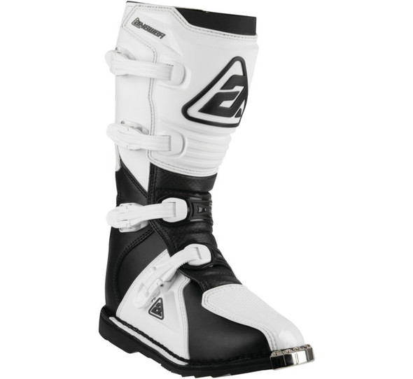 Answer Racing AR1 Race Boots Black/White 7 446633