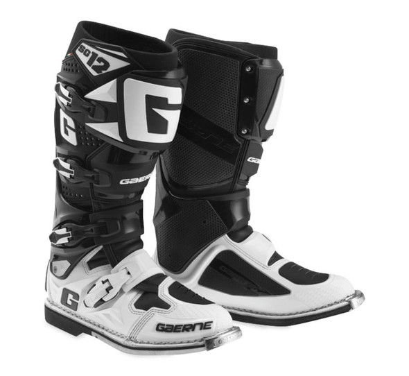 Gaerne SG-12 Boots White/Black 9.5 2174-014-9.5
