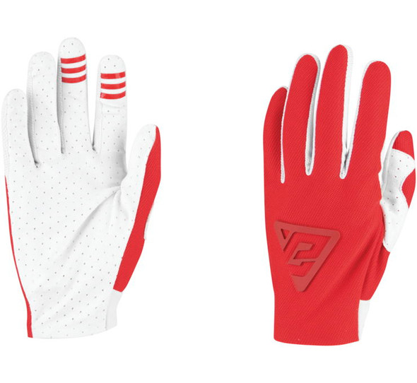 Answer Racing Youth Aerlite Glove Red/White Youth M 446549