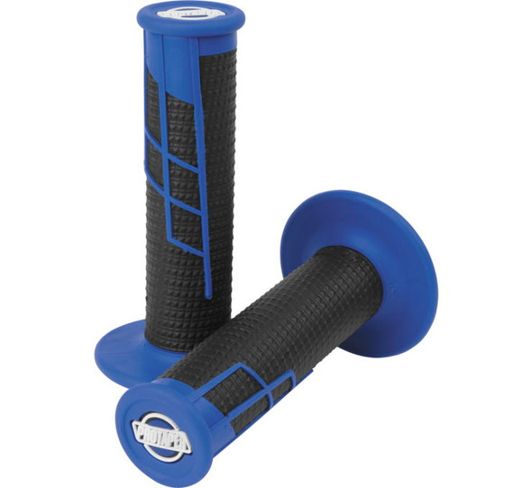 ProTaper Clamp-On Half-Waffle Grips Blue/Black 21663