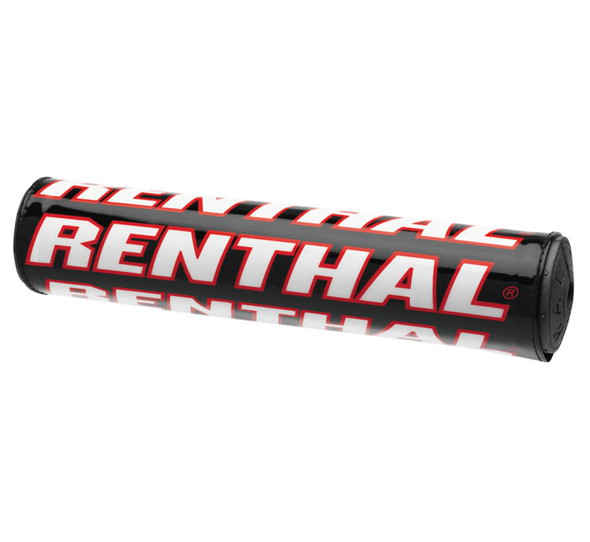 Renthal SX Crossbar Pads 9.5" Black/Red/White P261