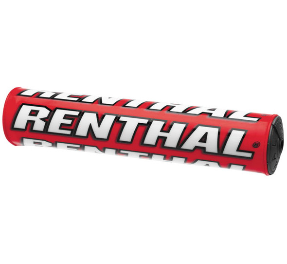 Renthal SX Crossbar Pads 9.5" Red/Black/White P215