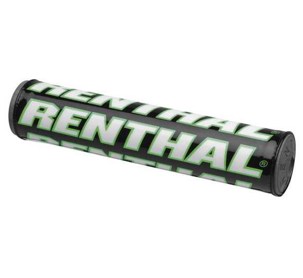 Renthal Team Issue SX Crossbar Pads 9.5" Black/Green/White P286