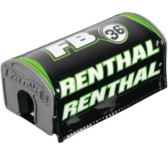 Renthal Fatbar36 Pads Black/Green/White P345