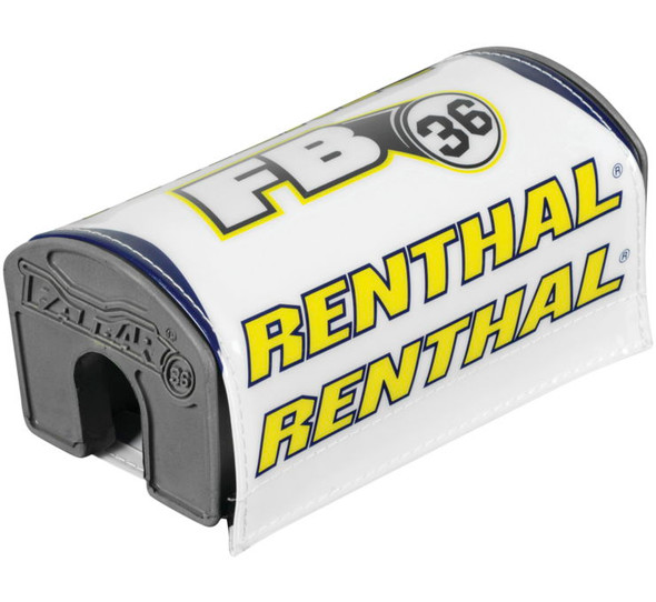 Renthal Fatbar36 Pads White/Blue/Yellow P348