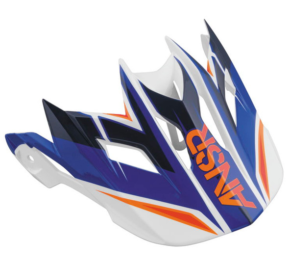 Answer Racing Bike Helmet Replacement Visors Faze Blue/Orange 454898