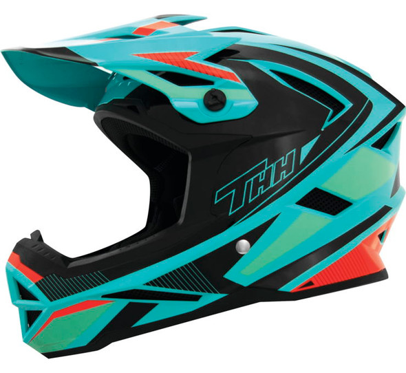 THH T-42 BMX Acceler Helmet Blue/Orange 2XL 644053