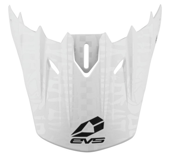EVS T5 Replacement Visor (Print Only) Matte White HE18T5EV-VSW