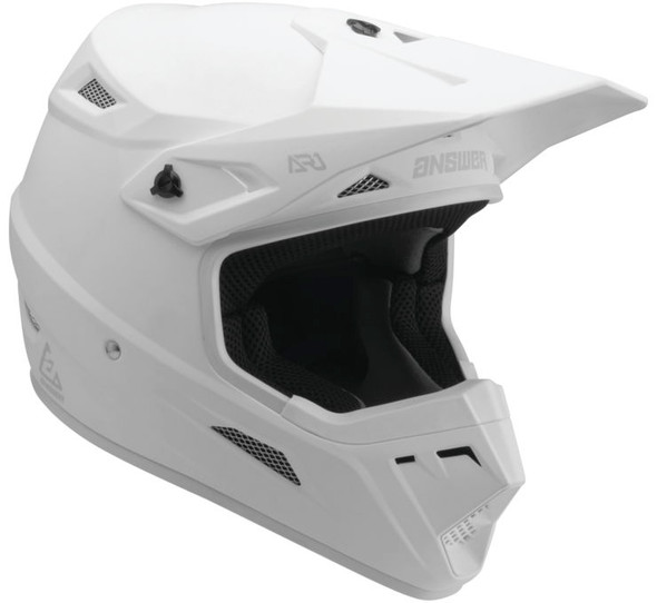 Answer Racing AR1 Solid Helmet White XL 446263