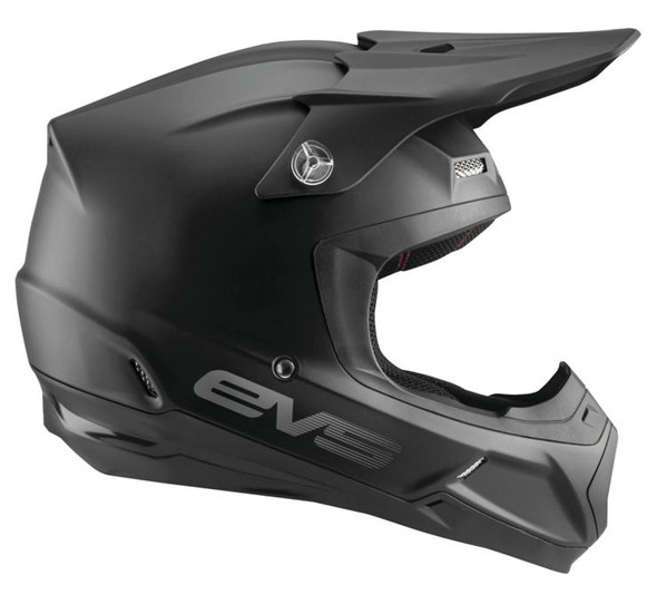 EVS T5 Solid Helmet Matte Black XS HE20T5S-BK-XS