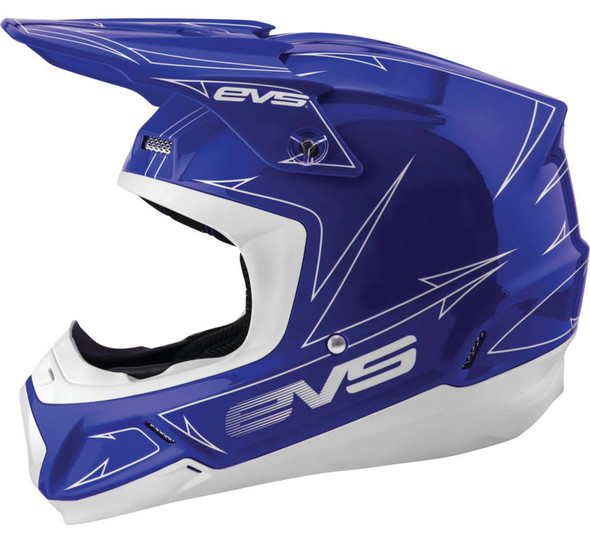 EVS T5 Pinner Helmet Blue/White M H16T5P-BUW-M