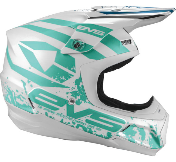 EVS T5 Grappler Helmet Matte White XS HE18T5G-W-XS