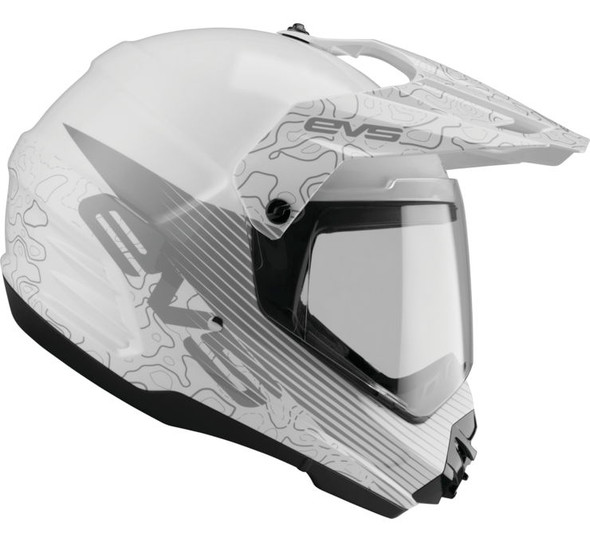 EVS T5 Dual Sport Venture Arise Helmet White M DSHE18VA-W-M
