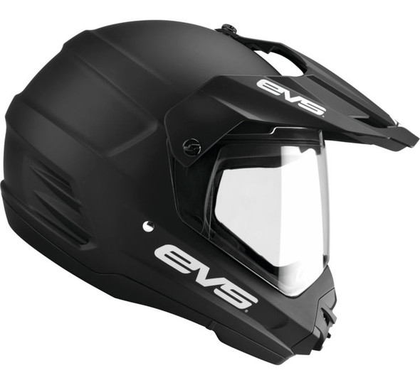 EVS T5 Dual Sport Venture Helmet Matte Black M DSHE18VS-BK-M