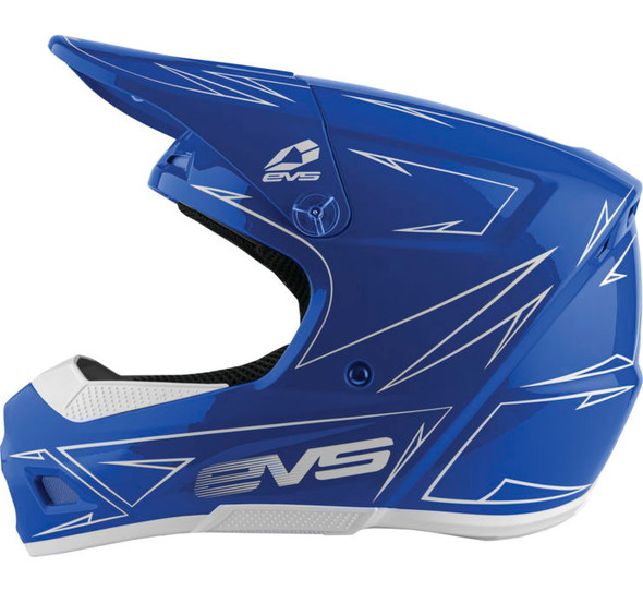 EVS T3 Pinner Helmet Blue Youth Medium  HE21T3P-BU-M
