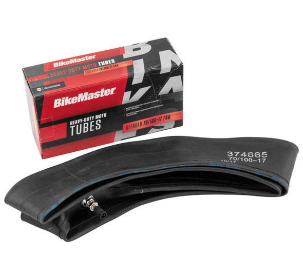 BikeMaster Heavy-Duty Moto Tubes Black 70/100-17 374665