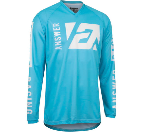 Answer Racing Youth Syncron Merge Jersey Astana/White Youth M 446397