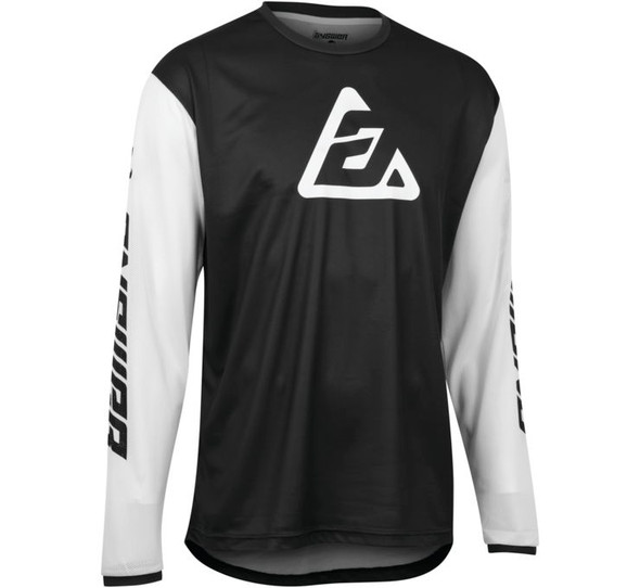 Answer Racing Youth Arkon Bold Jersey Black/White Youth L 446472