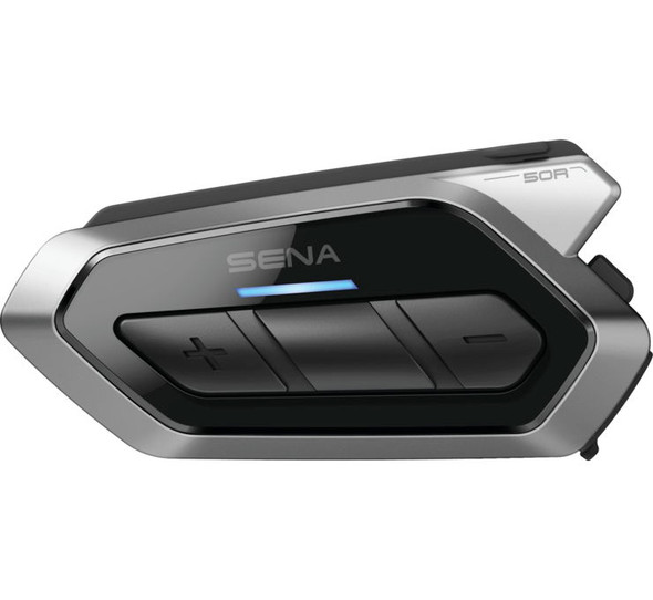Sena 50R Low Profile Bluetooth Communication System With Mesh Intercom Single with Harman Kardon Speakers 50R-02