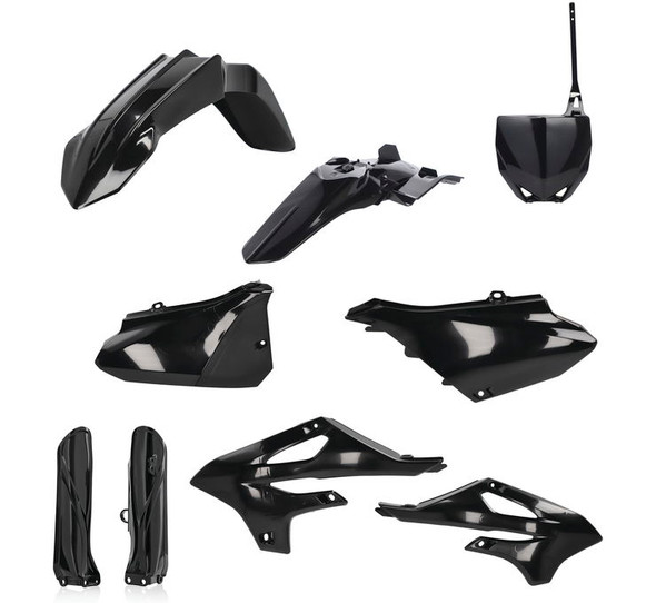 Acerbis Full Plastic Kits for Yamaha Black 2936200001