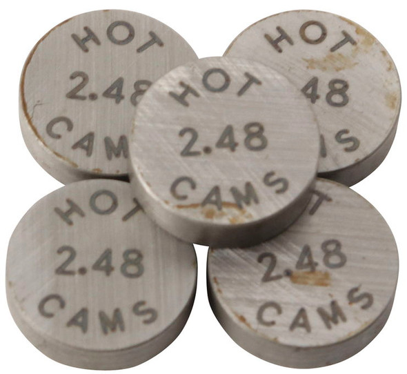 Hot Cams 8.90mm Diameter Valve Shim Refill Packages 2.44mm 5PK890244