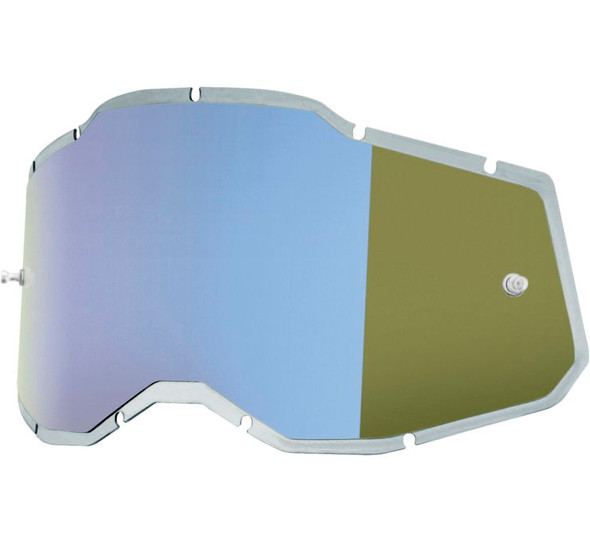 100% 2.0 Injected Replacement Lens Blue Mirror 51008-350-01