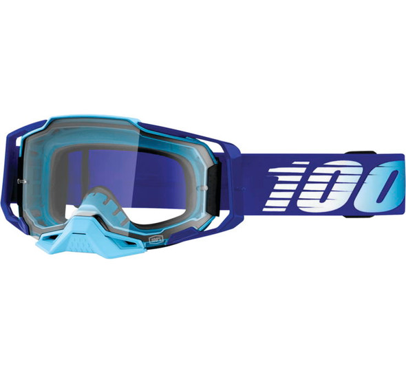100% Armega Goggles Royal with Clear Lens 50700-360-02