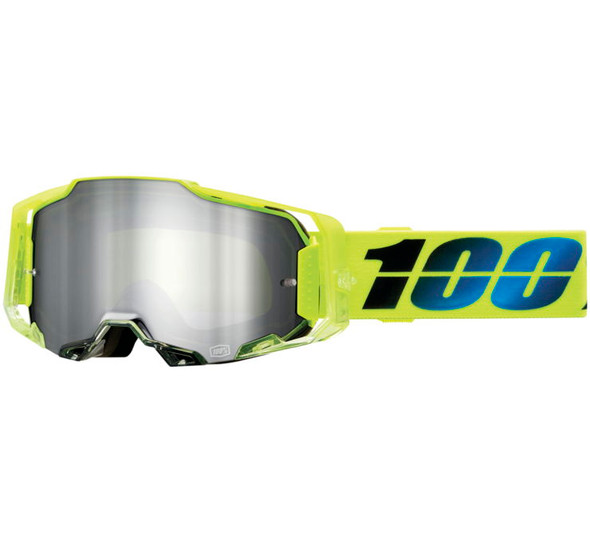 100% Armega Goggles Koropi with Silver Flash Mirror Lens 50005-00013