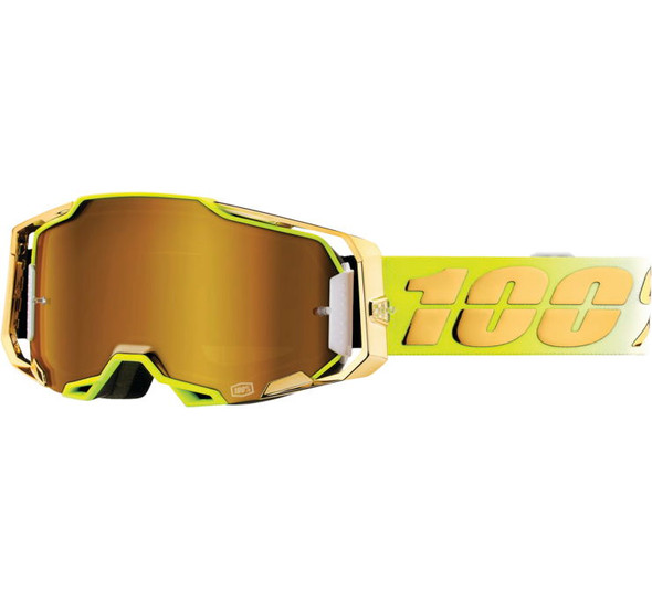 100% Armega Goggles Feelgood with True Gold Lens 50721-253-01