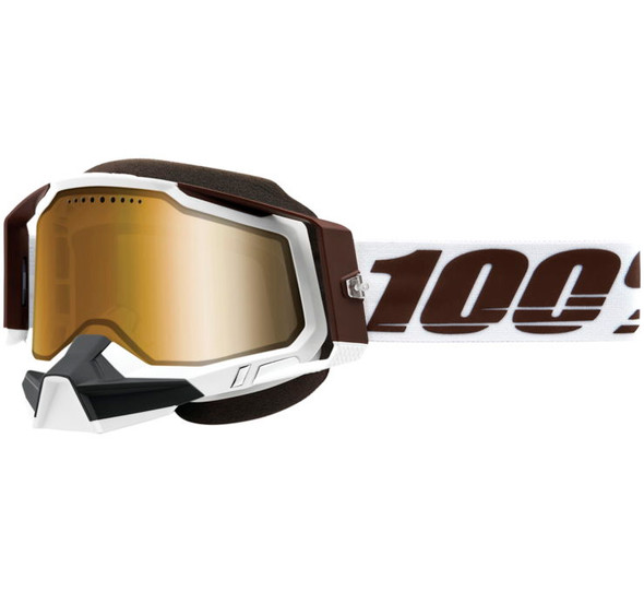 100% Racecraft 2 Snow Goggle Mirror True Gold 50122-261-01