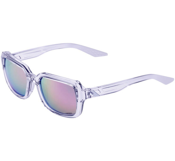 100% Rideley Sunglasses Translucent Lavender with HiPer Lavender Lens 60030-00005