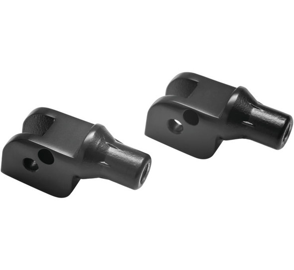 Kuryakyn Tapered Footpeg Adaptors for Cruisers Front/Rear Black 8871