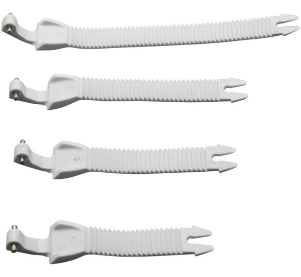 Answer Racing Youth AR1 Boot Replacement Parts White Boot Strap Kit Youth 0408-2887-2100