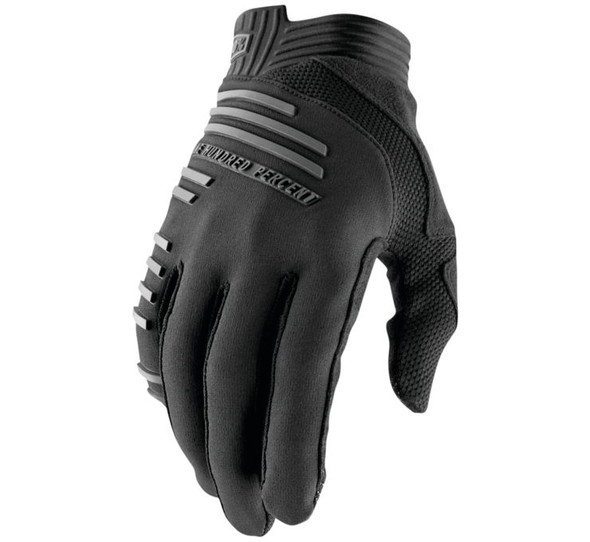 100% Men's R-Core Gloves Black L 10027-00002
