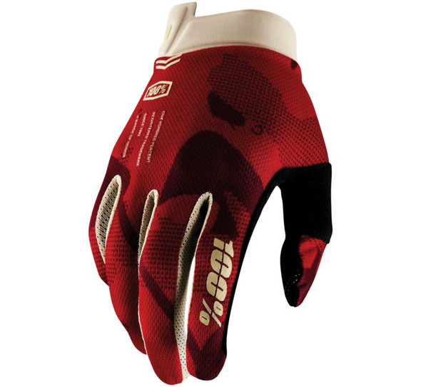 100% Men's iTrack Gloves Sentinel Terra S 10015-482-10