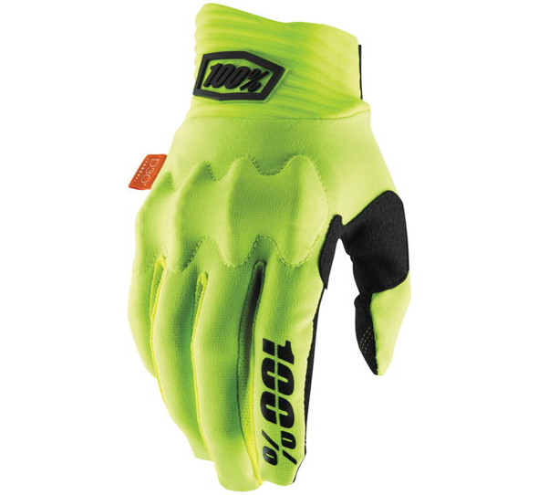 100% Cognito Gloves Flo Yellow/Black S 10014-00015