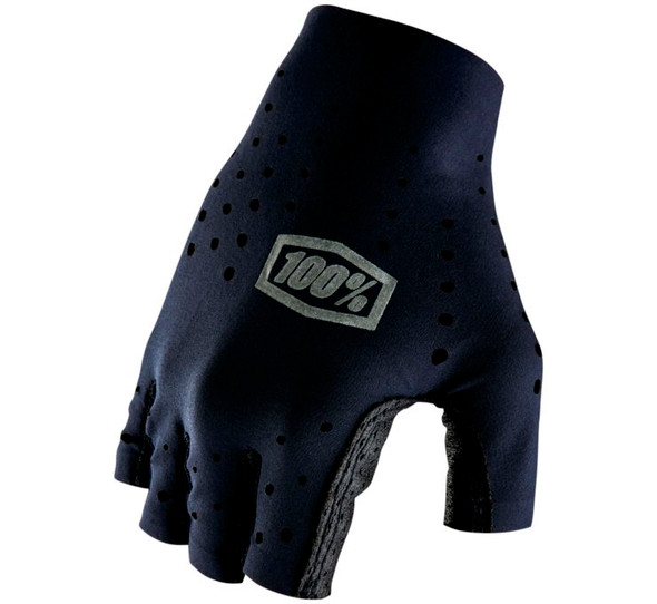 100% Women's Sling Bike Short Finger Gloves Black S 10022-00001