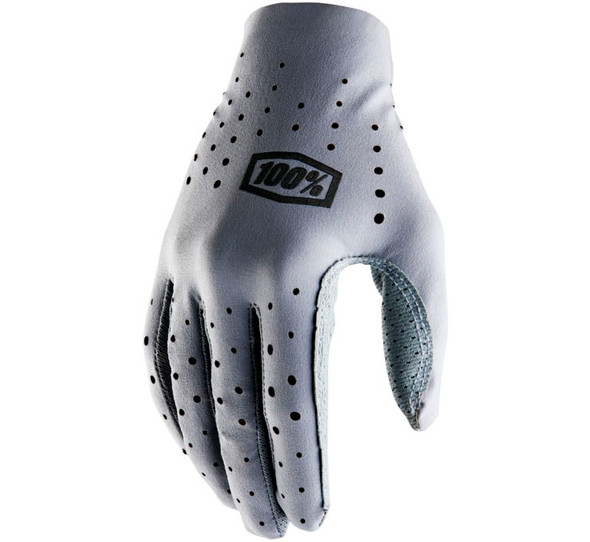 100% Women's Sling Bike Gloves Grey XL 10020-00009