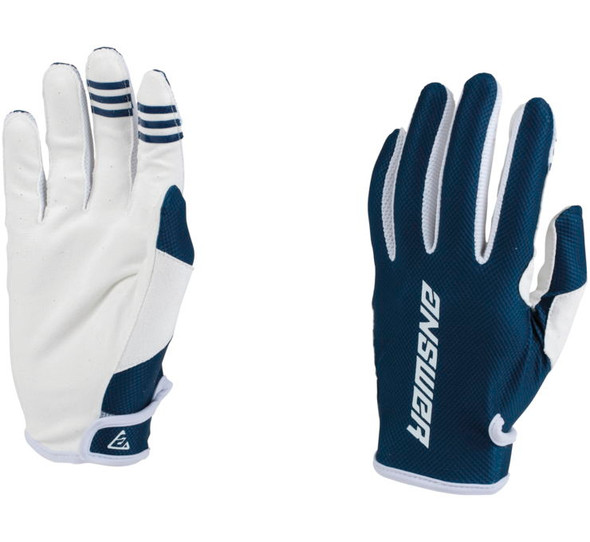 Answer Racing Youth A23 Ascent Gloves Navy/White Youth S 447849