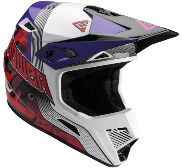 Answer Racing A23 AR1 Vendetta Helmet Red/White/Purple XL 447689
