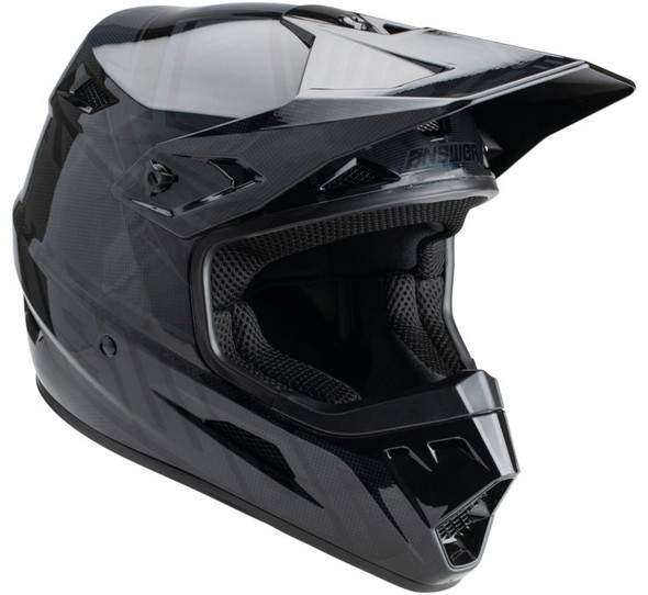 Answer Racing A23 AR3 Rapid Helmet Black/Dark Grey M 447729