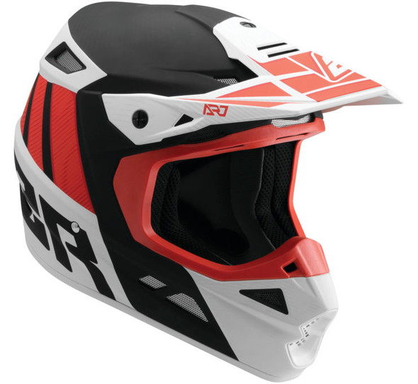Answer Racing AR7 Hyper Carbon Helmet Answer Red/White L 447129