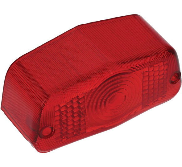 Biker's Choice Small Custom Tail Lamp Replacement Lens (Red) 71989L